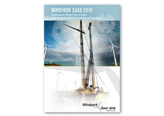 Windpark Saar Broschüre